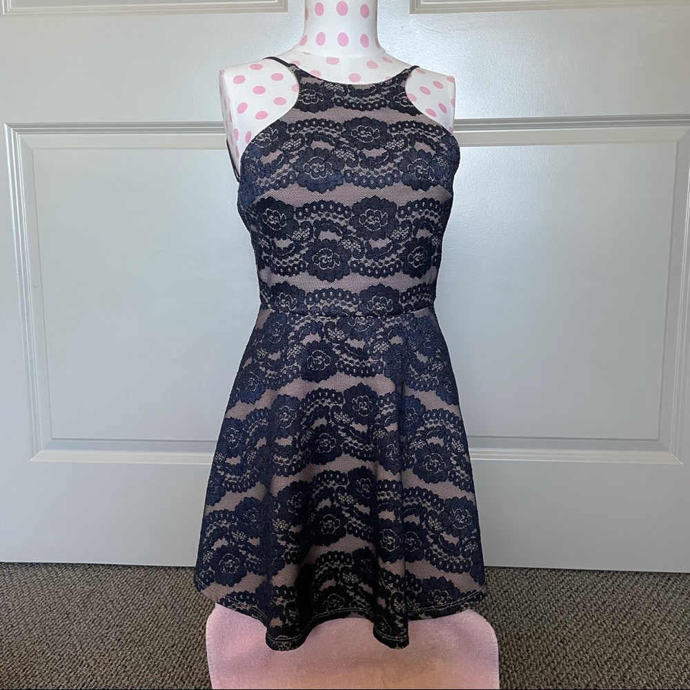 Angl Blue Lace Dress
